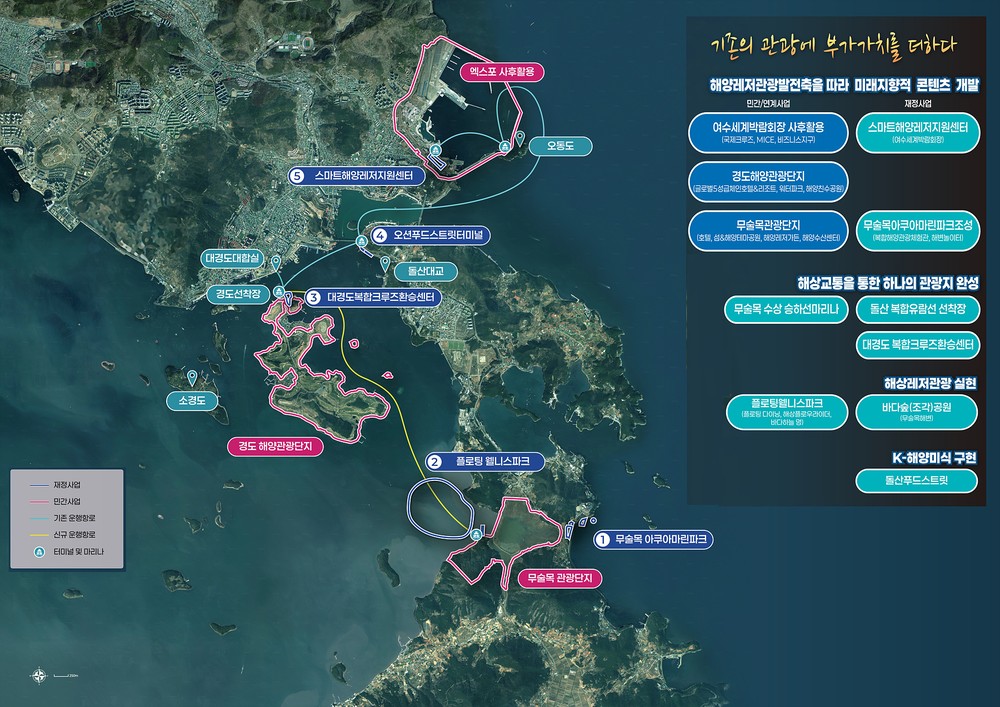 여수시, 해양수산부 ‘복합 해양레저관광도시’ 공모사업 최종 선정