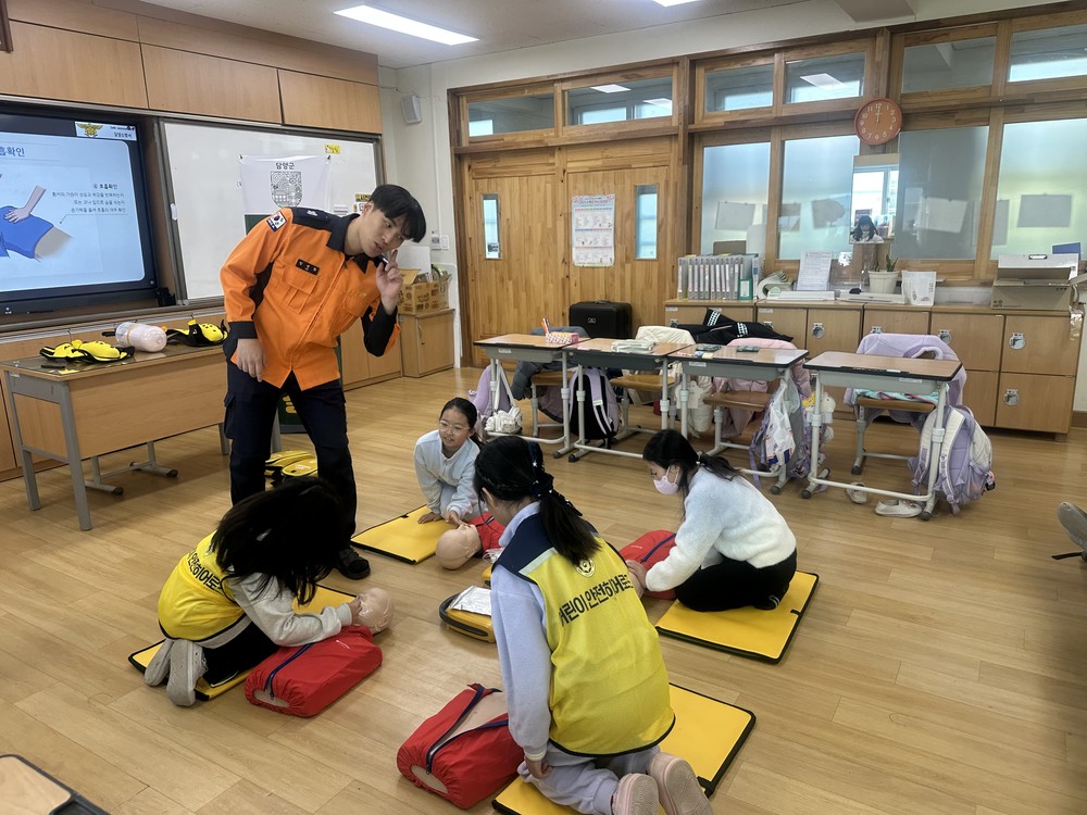 담양군, 어린이 안전히어로즈와 ‘찾아가는 어린이 안전체험교실’ 운영