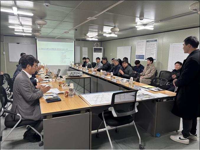 고양시, 풍동2지구 3·4블럭 도시개발사업 기반시설 점검 완료