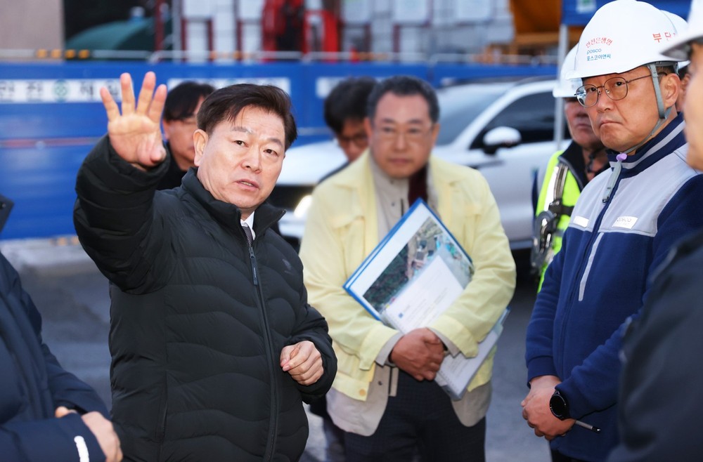 박승원 광명시장, 신안산선 사고 복구‘나몰라라’포스코이앤씨에 피해보상 소송 등 강력 대응 예고