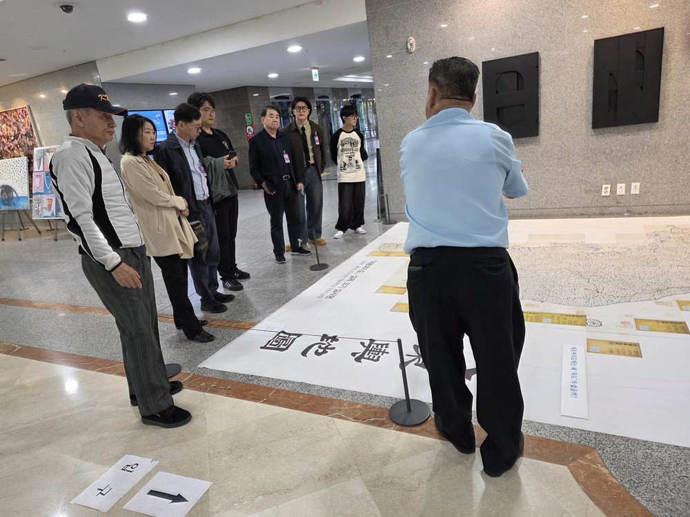 독도를 한국의 영토로 그린 일본지도 특별전 개최