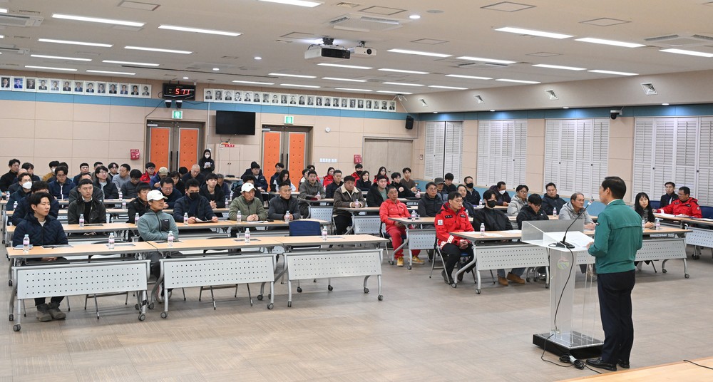 거창군, 산불 예방을 위한 산림사업장 관계자 교육 실시