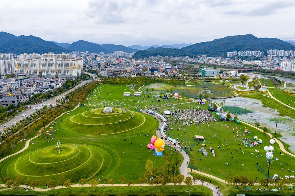 순천시 오천그린광장, 제10회 전라남도 친환경디자인 공모전 ‘최우수상’ 수상