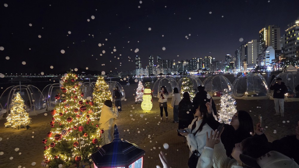 광안리 겨울 바다 감성 휴식 공간 「광안리 디셈버 운영」