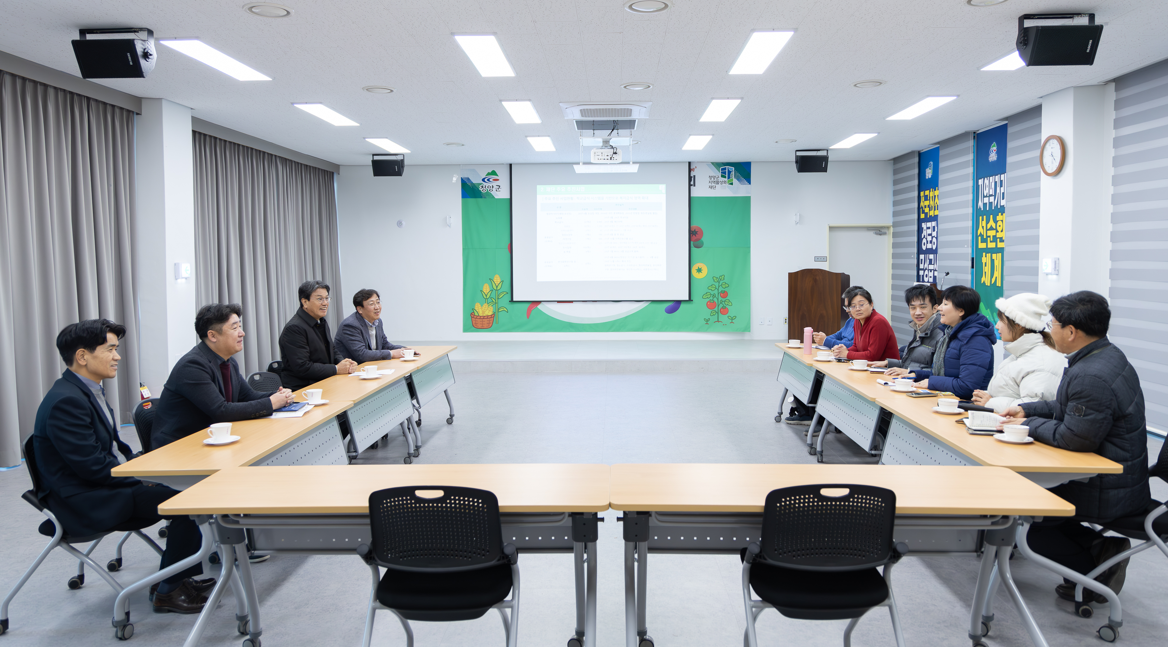 중국 최고위 농촌발전 전문가들, 청양군 푸드플랜 벤치마킹 방문