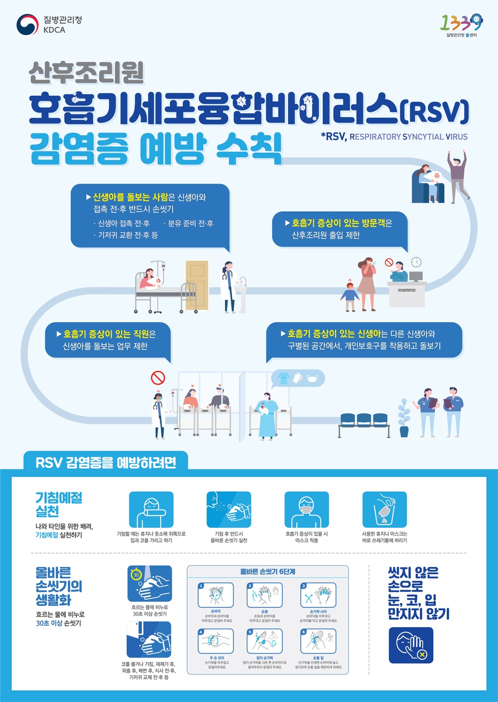 안양시 동안구보건소, 호흡기세포융합바이러스(RSV) 감염증 주의 당부