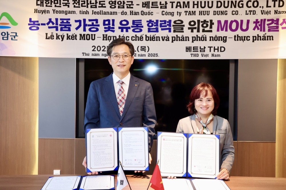 영암군, 베트남서 국제 교류 확대하고 농산물 판로 개척