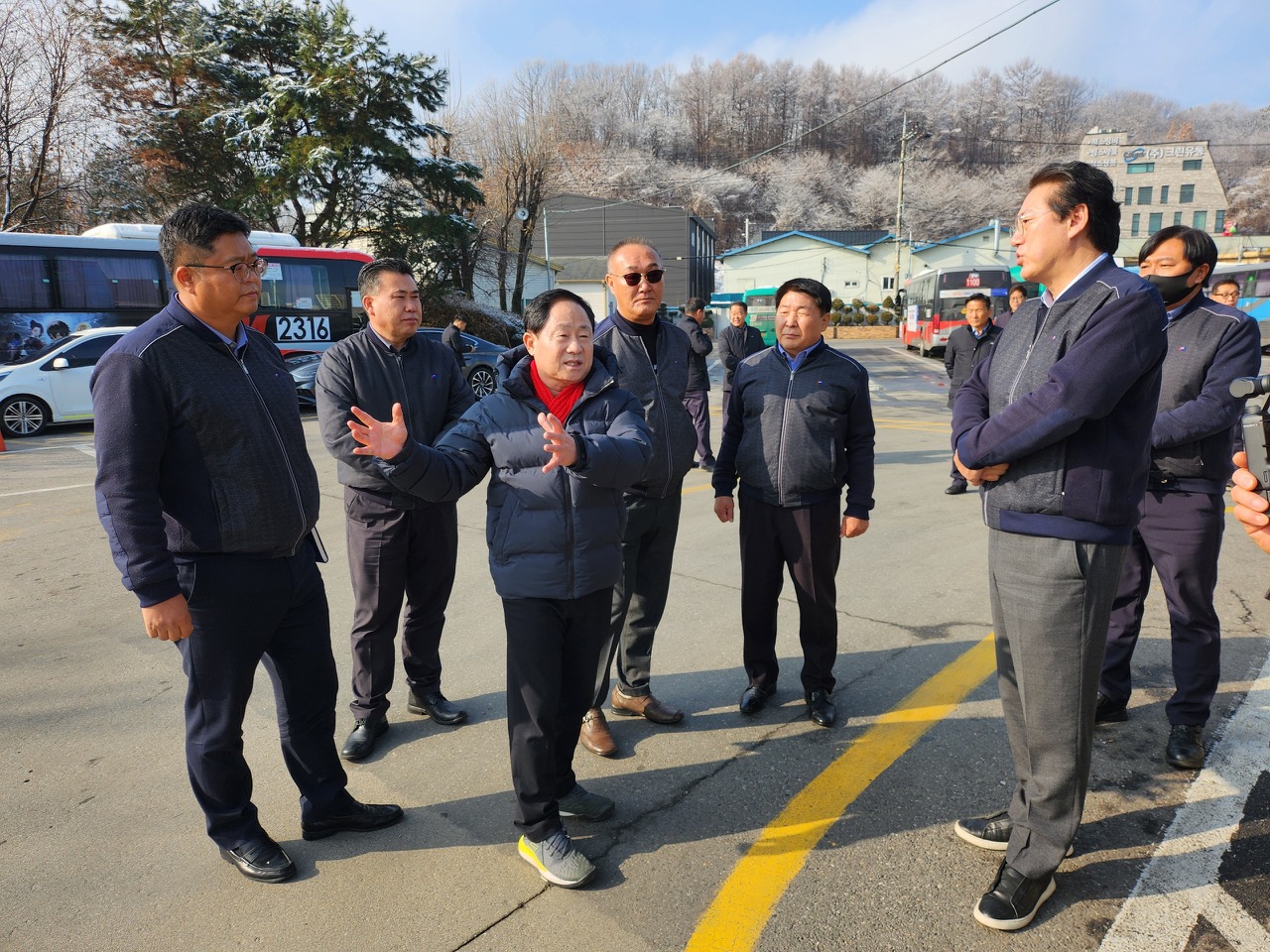 주광덕 남양주시장, 버스 운전 노동자 격려 및 현장 목소리 직접 청취