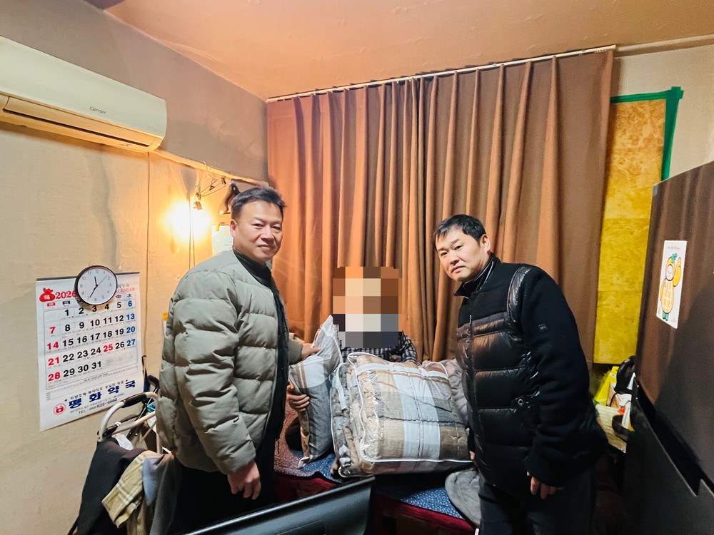 성주읍 경산7리 청년회, 이웃 돕기 물품 지원