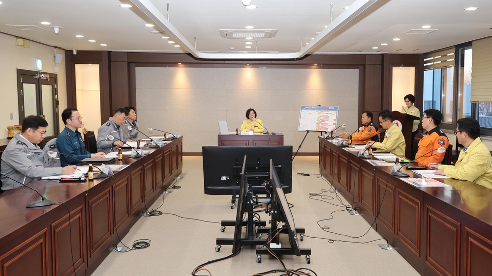 안성시, 겨울철 안전관리대책 관련 3대 기관 기관장 간담회 개최