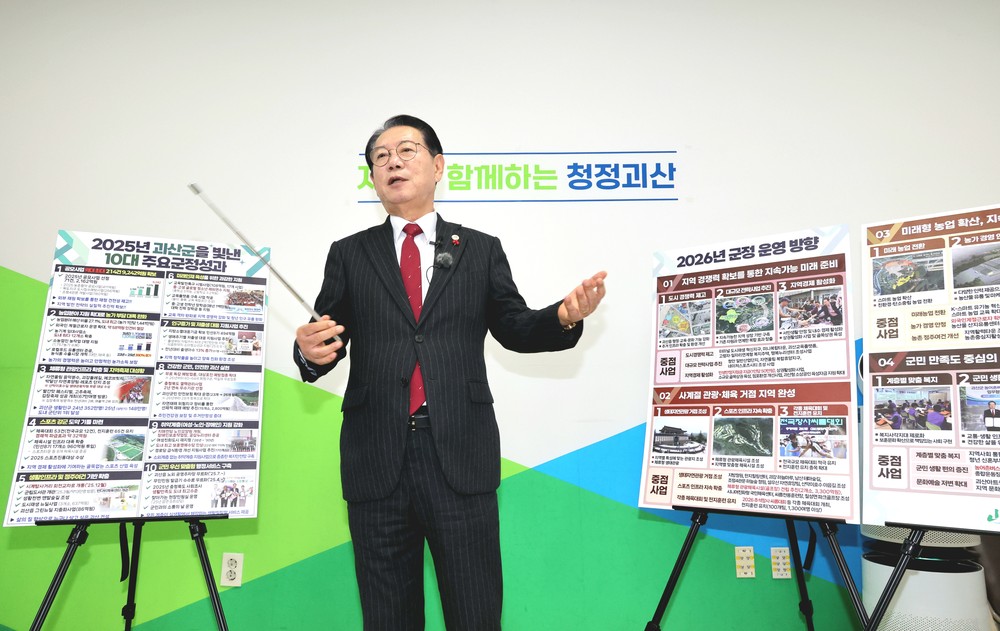 예산은 끌어오고, 사람은 머물게 한 괴산…역대급 성과 빛났다