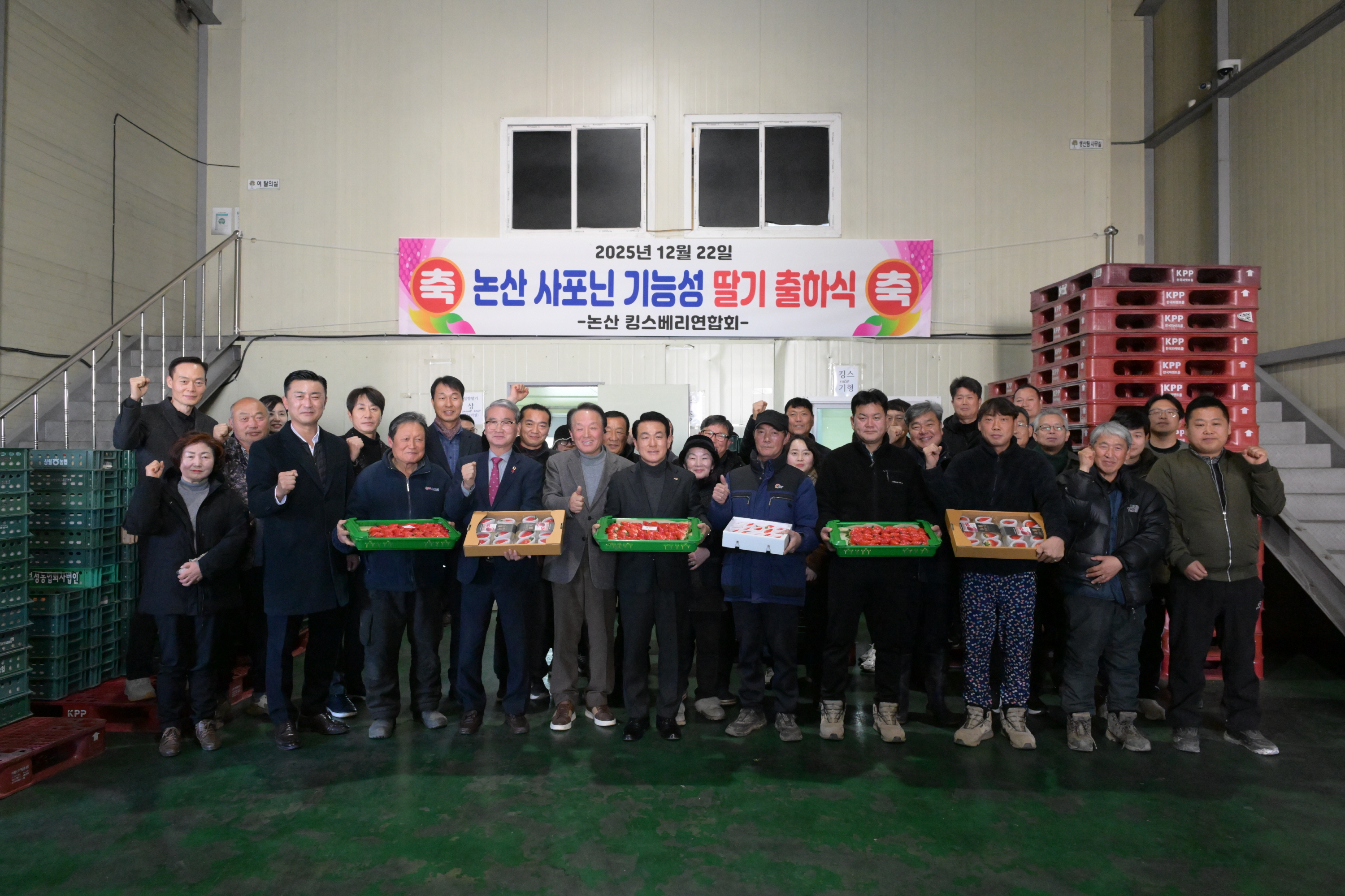 기능성 사포닌 함유된 논산킹스베리딸기 맛보세요