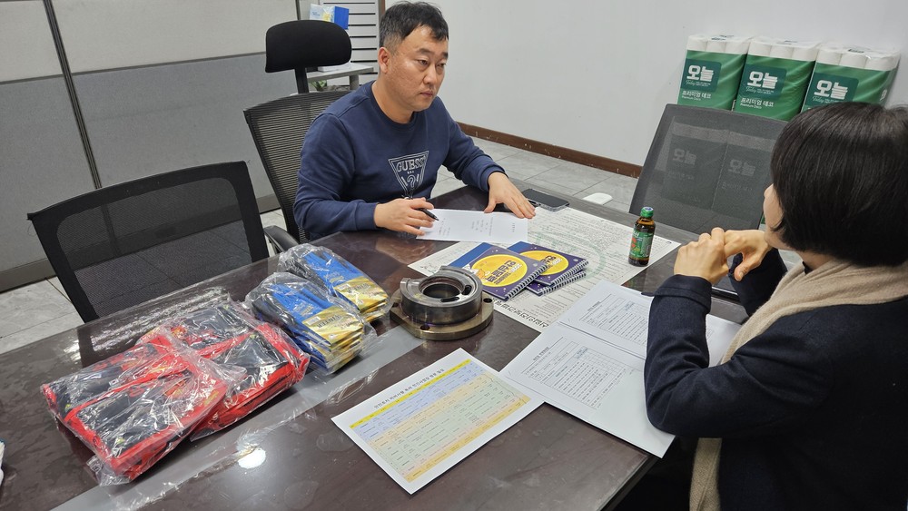 사천시, 중대재해 제로화 마무리를 위한 민간사업장 방문