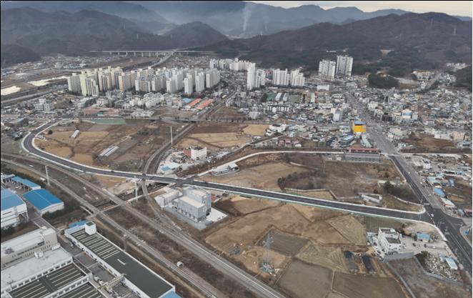 나안삼거리–변전소 간 도로 개통식 개최
