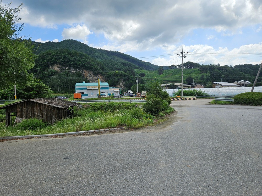 평창군, 평창관광문화재단 진입 교차로 개선 공사 마무리