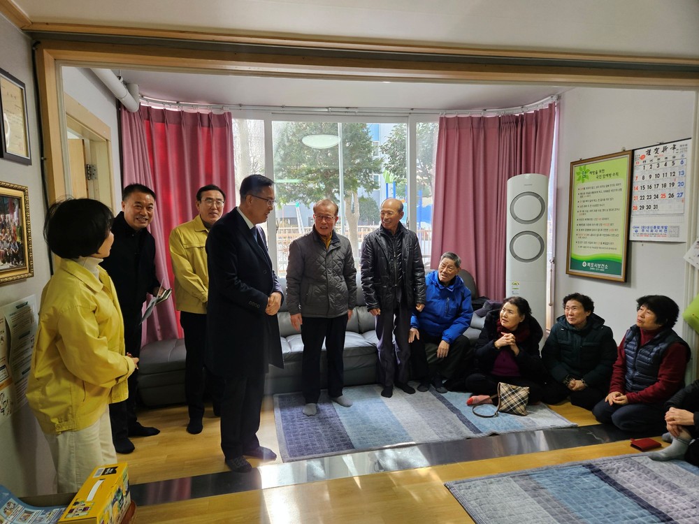 목포시, 겨울철 한파 대비 취약계층 보호 현장 점검