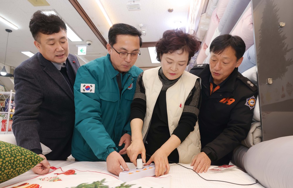 대전 동구, 전통시장 전기화재 예방 ‘자동소화패치’ 보급