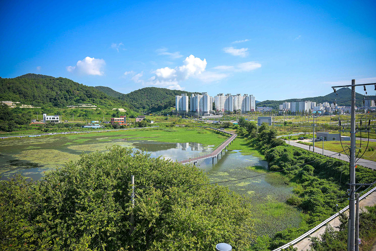 여수시, 관기 저수지 생태공원 조성사업 순항