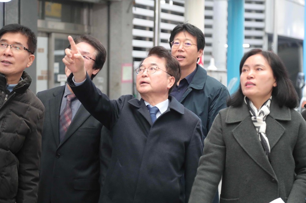 조운동 주민간담회, 동부시장 동네한바퀴