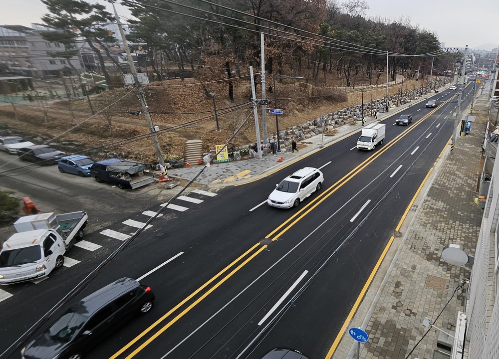 청주시, 월명로·율량동 중리마을 도로 조기 개통