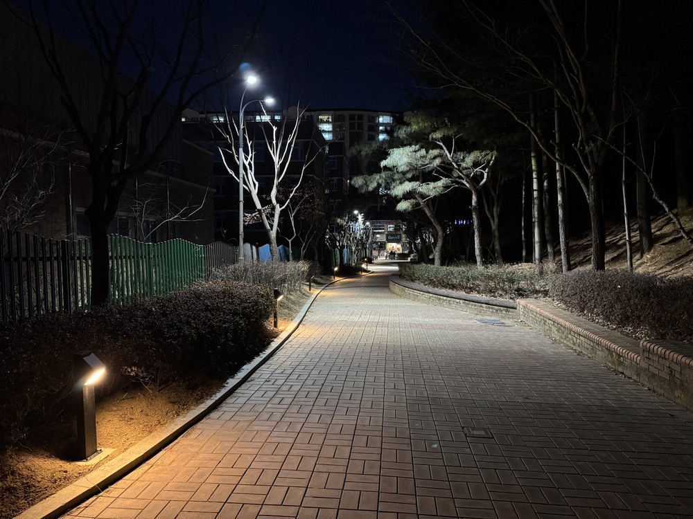 용인특례시 기흥구, 통학로 주변 야간 조명 개선