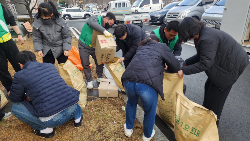 경산청년새마을연대, 연말 폐의약품 회수 활동 전개