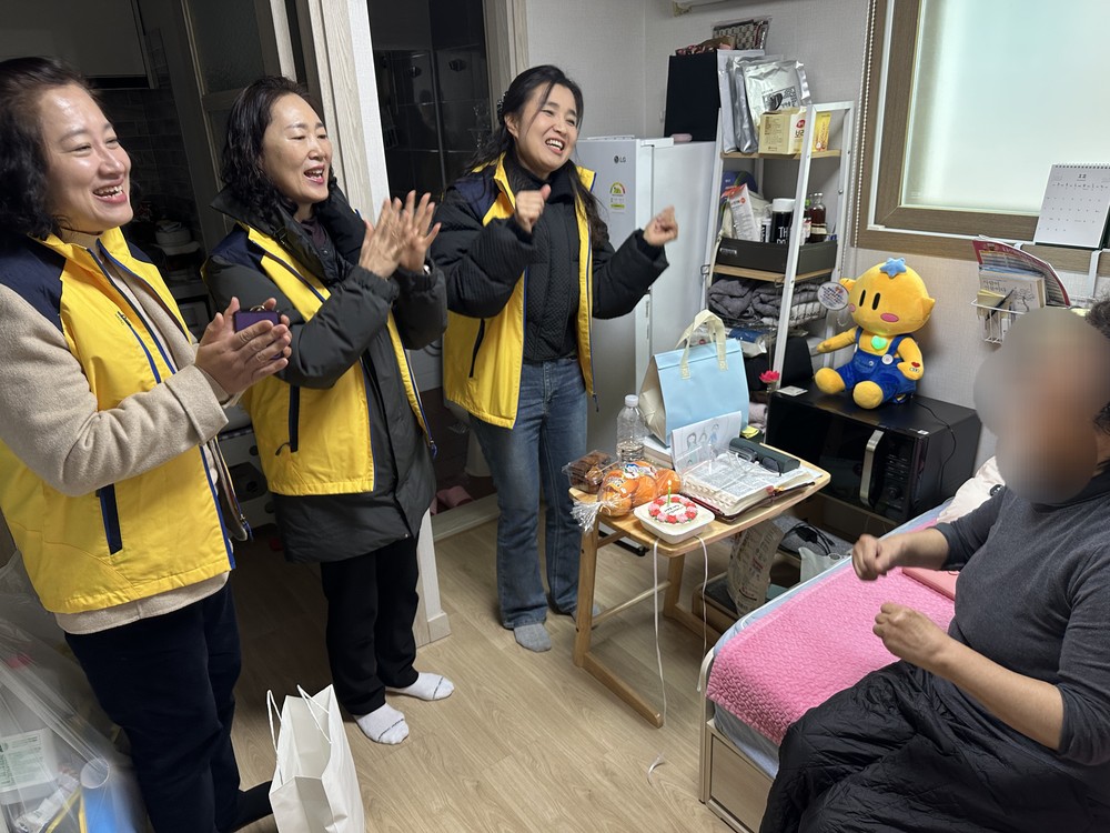 학하동 지사협, 취약계층 1인가구 생활·정서 안정 지원