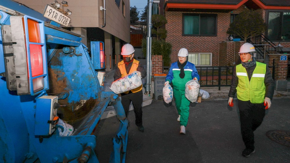 과천시, 환경미화원 근무 현장 점검 및 의견 청취
