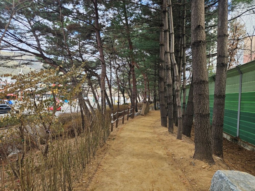 걷기 좋은 도시 의정부, 금오동에 자연과 쉼이 있는 오솔길 개장