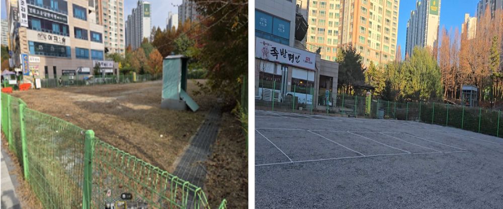 경기도·용인시·GH, 용인상현도서관 임시주차장 조성