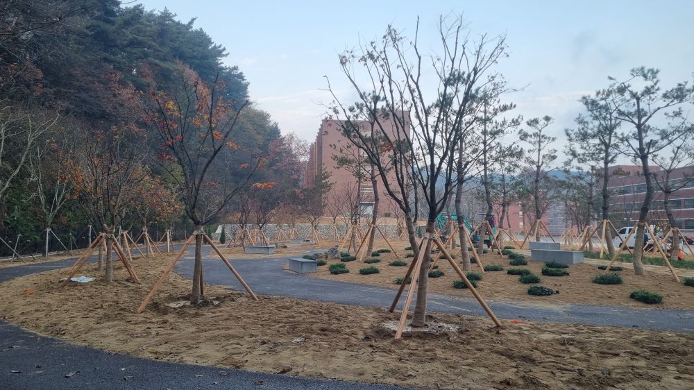 남원시, 전북대 남원글로컬캠퍼스 도시숲 2차 조성 완료