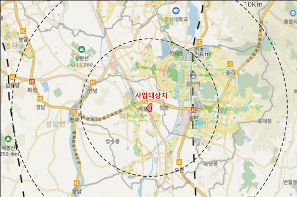 경기도, 오산 내삼미동 일원 용도지역 변경 결정고시. 주거·복합시설 개발