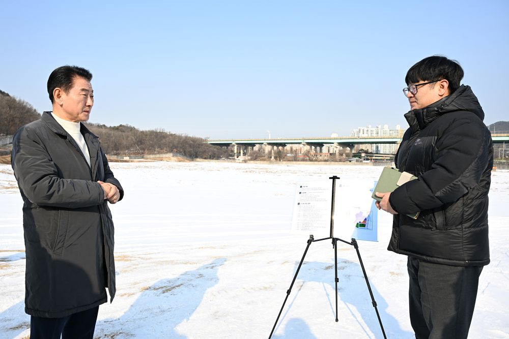 의정부시, 신년 현장에서 반환공여지 미래 점검