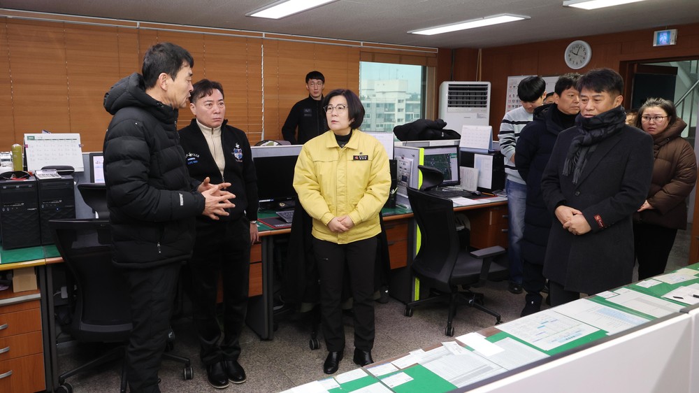 안성시, 새해 첫날 비상근무자 현장 점검‥“안전관리 체계 확인”