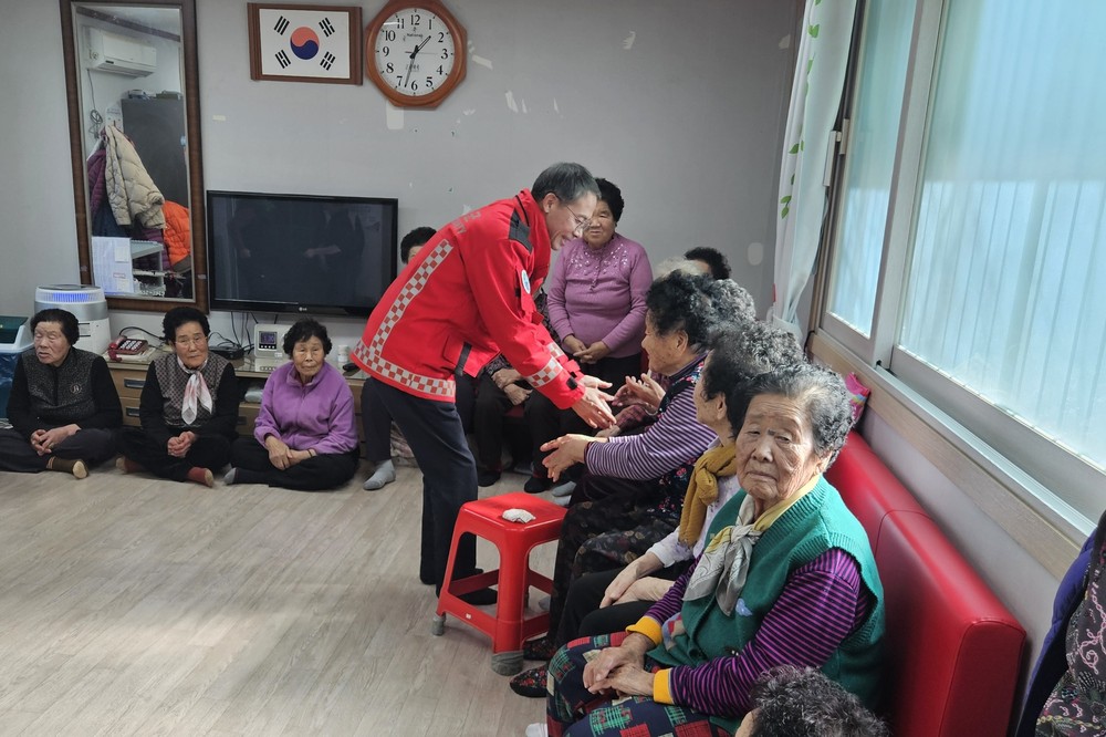 김완섭 갈산면장, 새해 첫 행보는 ‘현장’