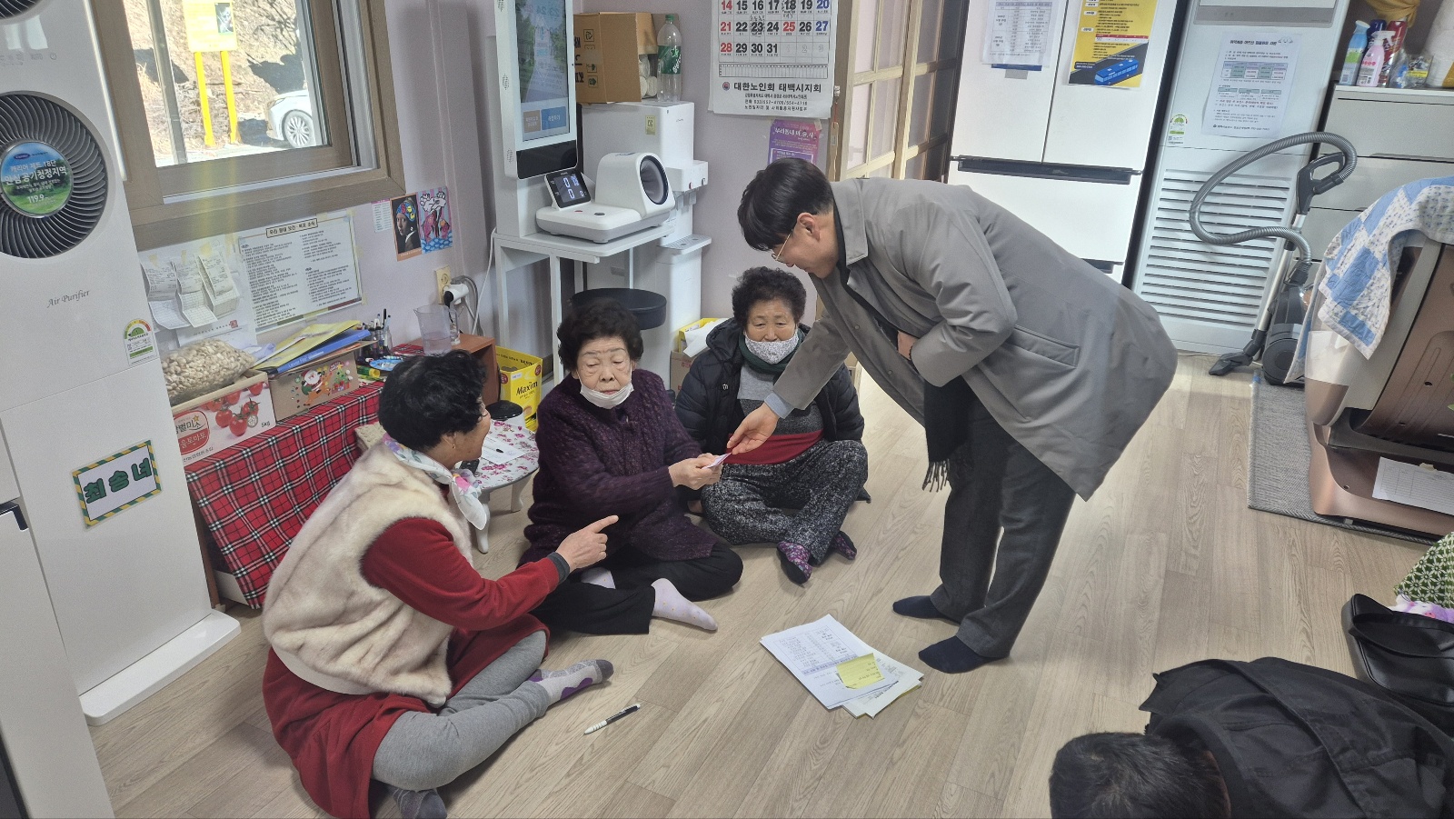 태백시 구문소동 행정복지센터, 찾아가는 교통복지카드 배부 서비스 운영