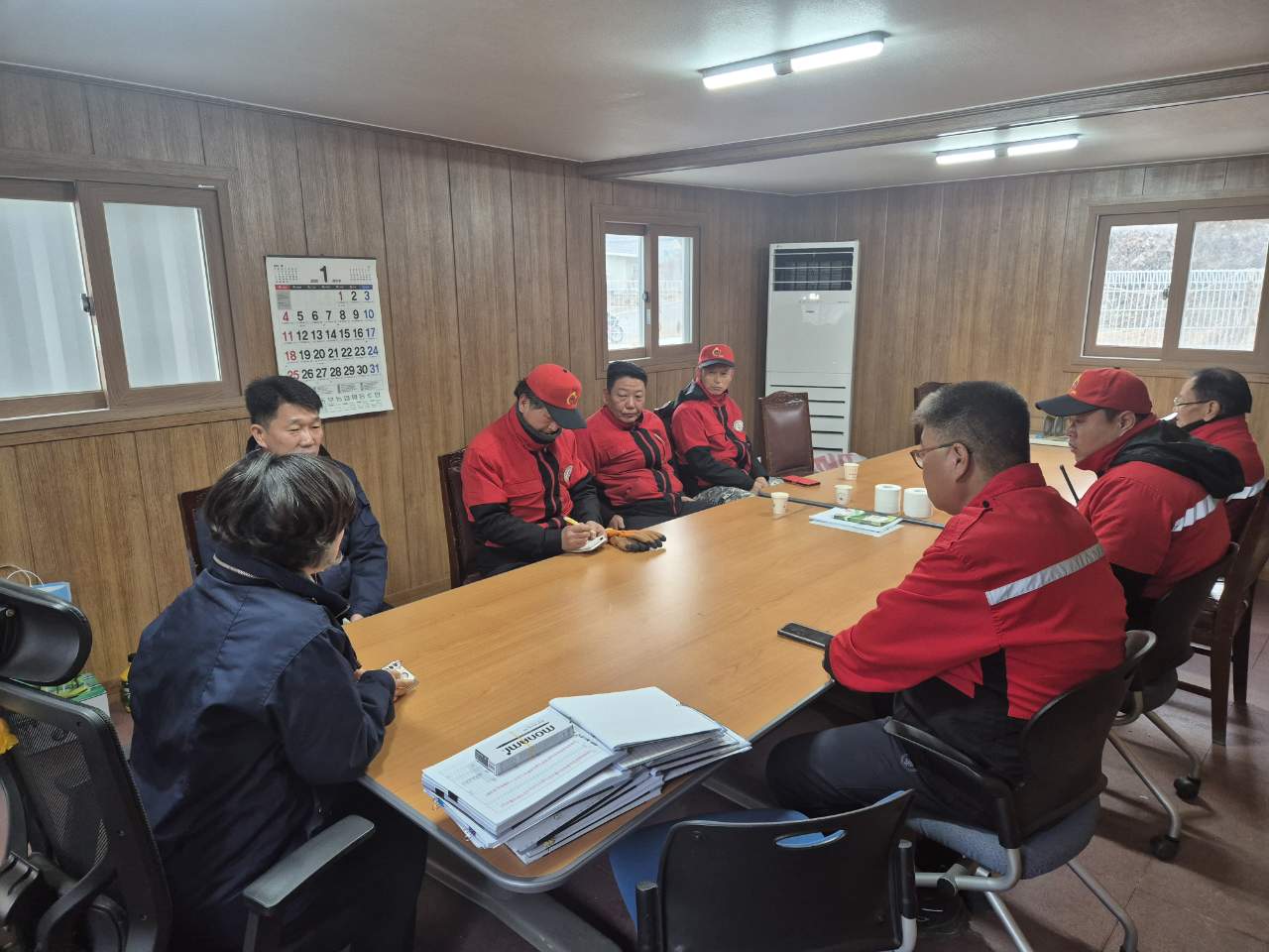 청덕면, 2026년 새해를 맞아 산불감시원 직무교육 실시