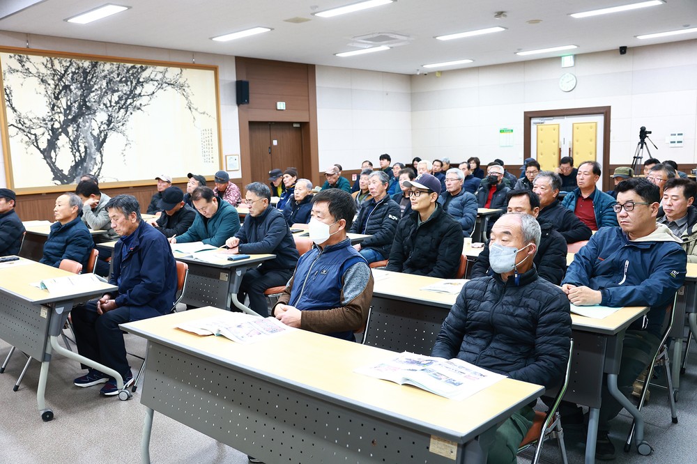 울진농업대전환 가속화, 새해농업인실용교육 추진