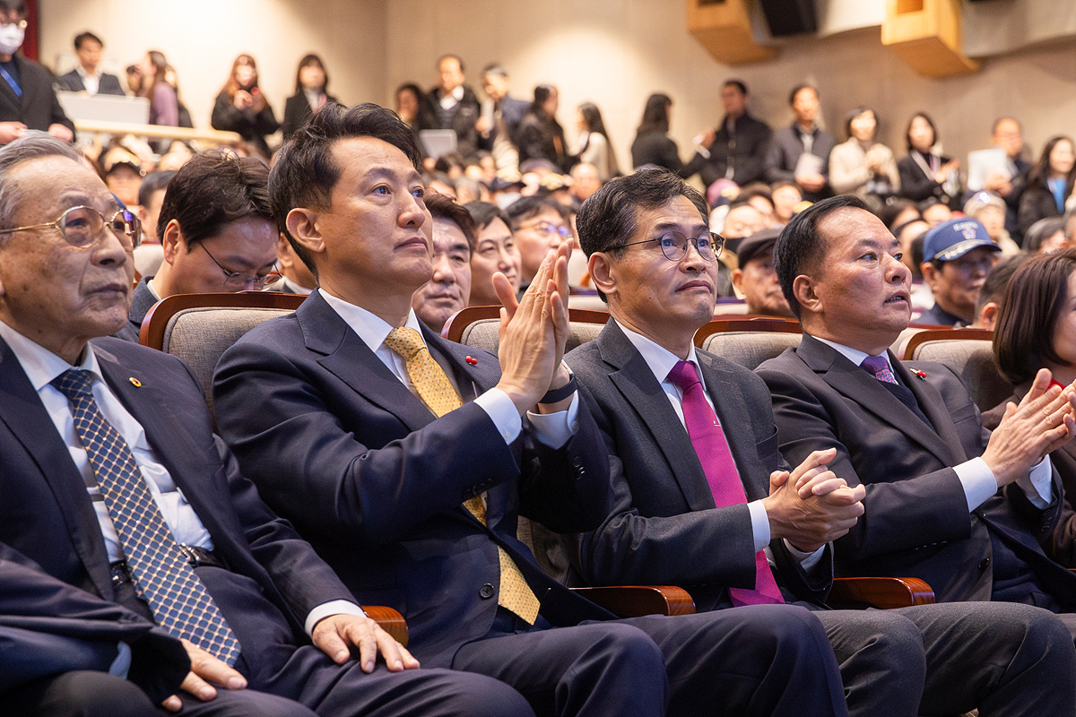 이기재 양천구청장, 신년인사회서 오세훈 서울시장과 함께