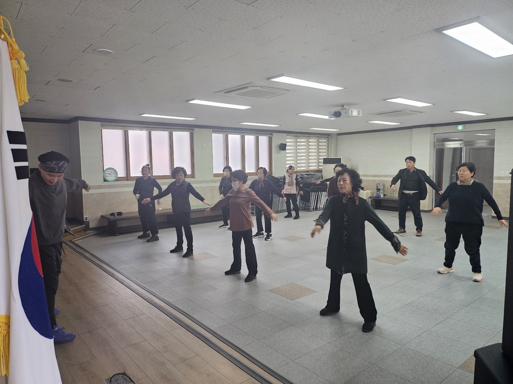 화북면 평생학습센터(요가·라인댄스) 개강식 개최