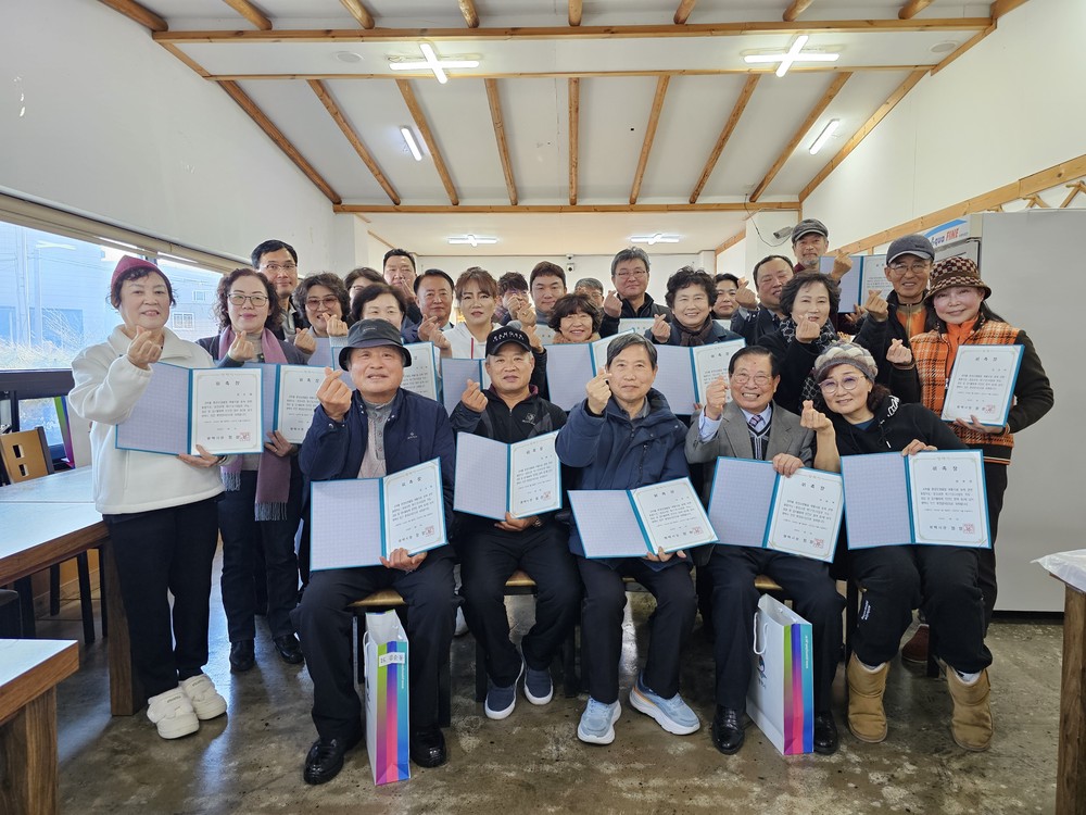 2026년 민간환경감시단 위촉식 및 간담회 진행