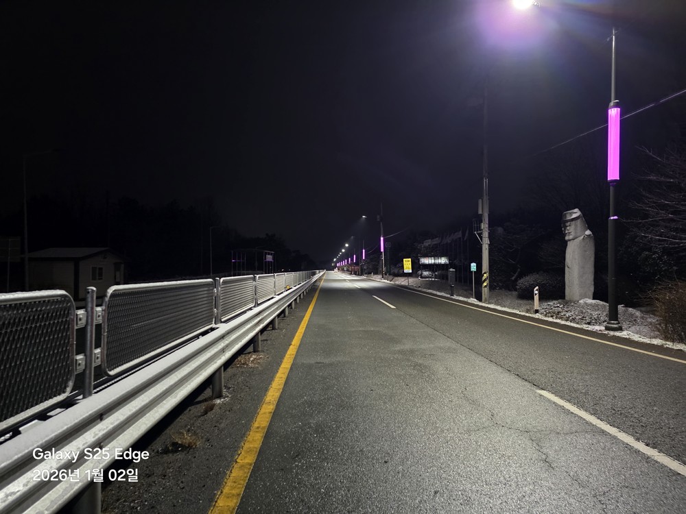 영암군, 경계 도로·학교 주변 가로등 설치로 밝혀