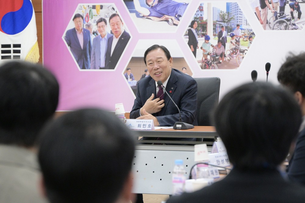 최민호 시장, 시민 삶과 맞닿은 생활기반 현황 점검