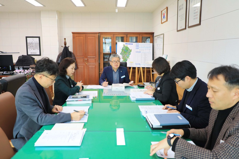 함양군 양상호 부군수, 부서별 현안 업무보고… 군정 전반 파악 나서