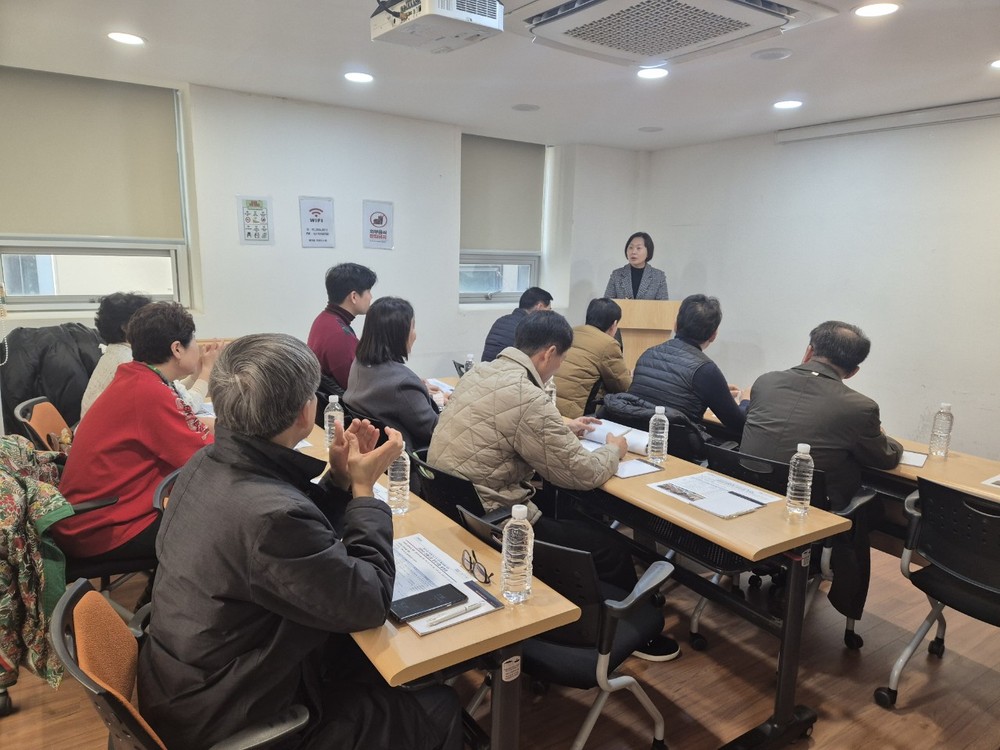 중구, 전통시장 상인회 대상 공모사업 설명회 개최