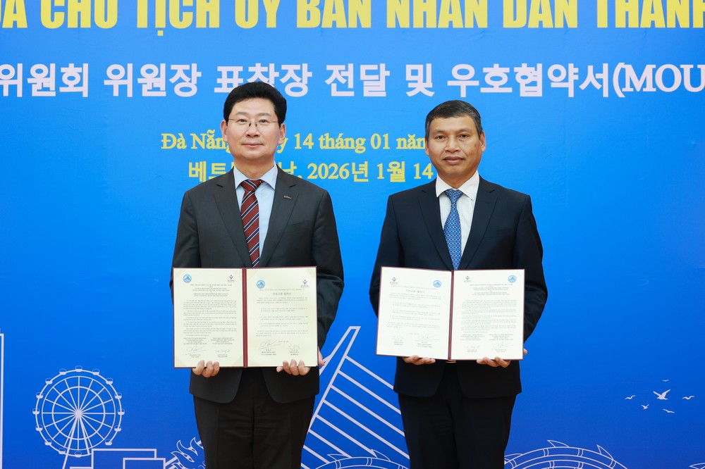 이상일 용인특례시장, 베트남 다낭시청 방문해 우호협약 체결
