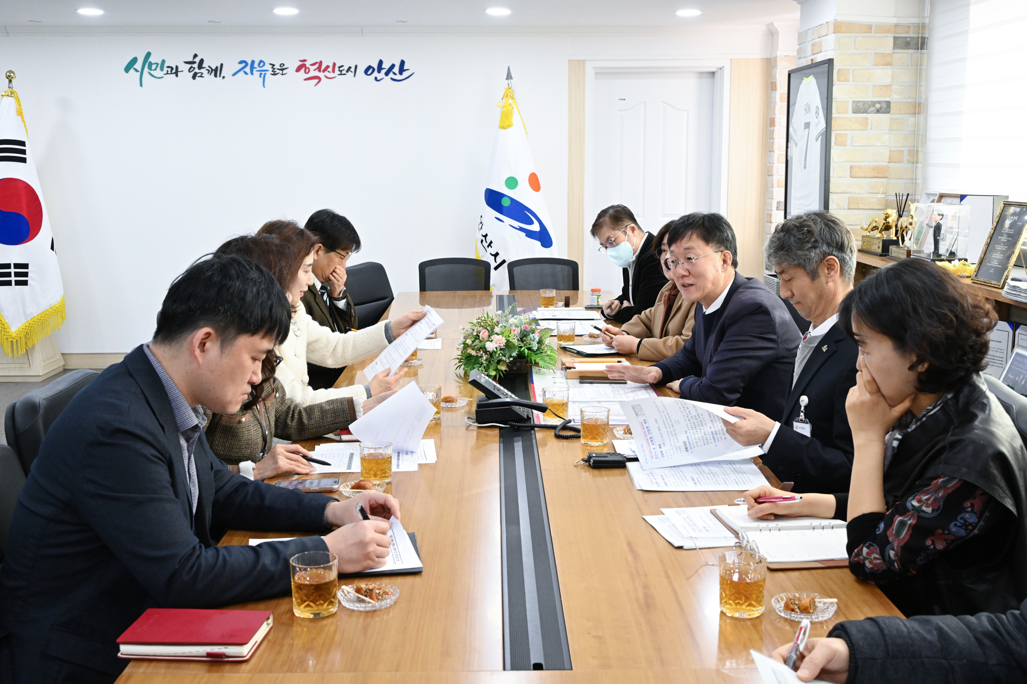 안산시·안산교육지원청, 워킹스쿨버스 도입 논의… 통학길 안전 강화