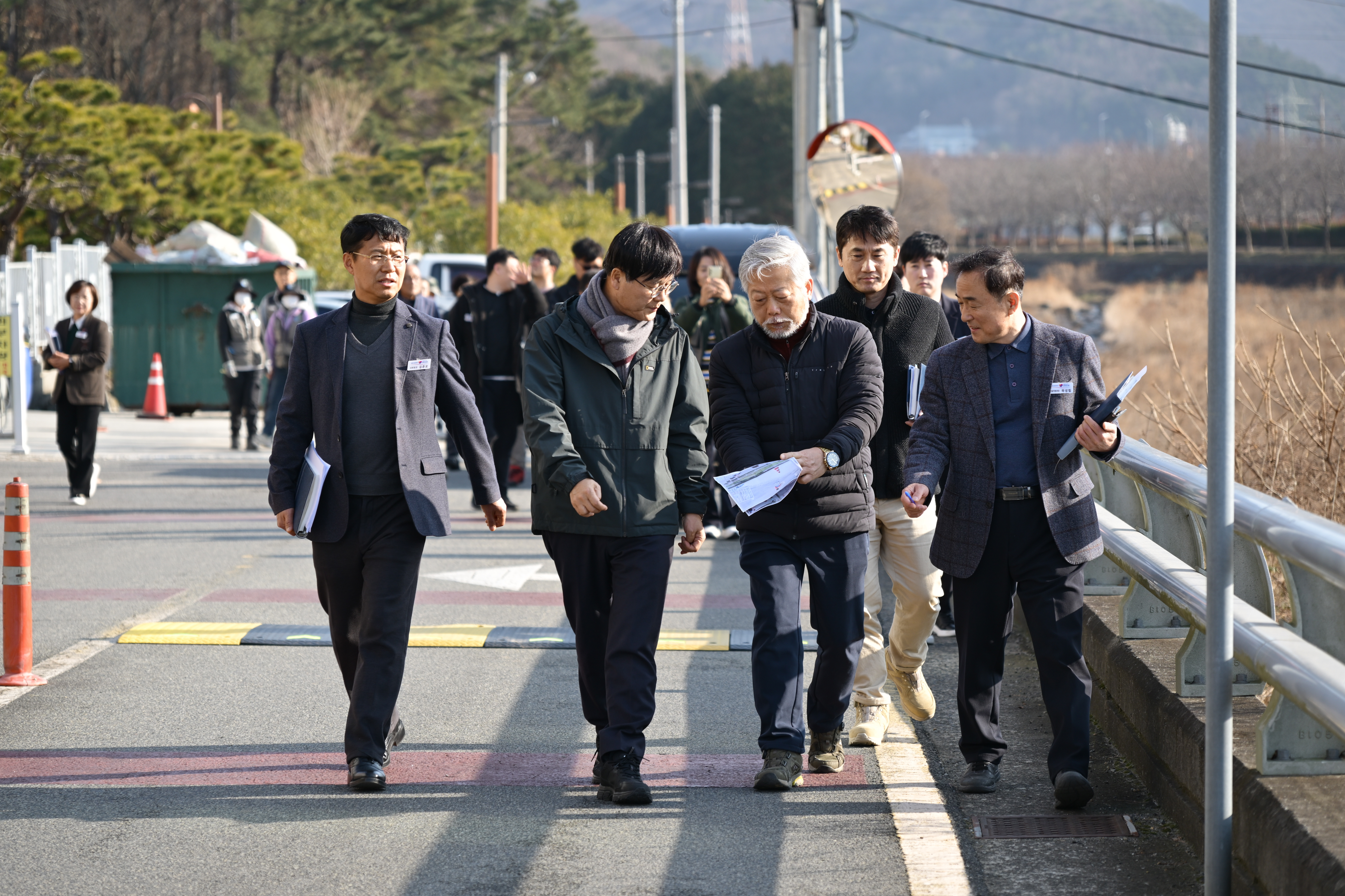 변광용 거제시장, 시민공감 간담회 민원 현장 점검