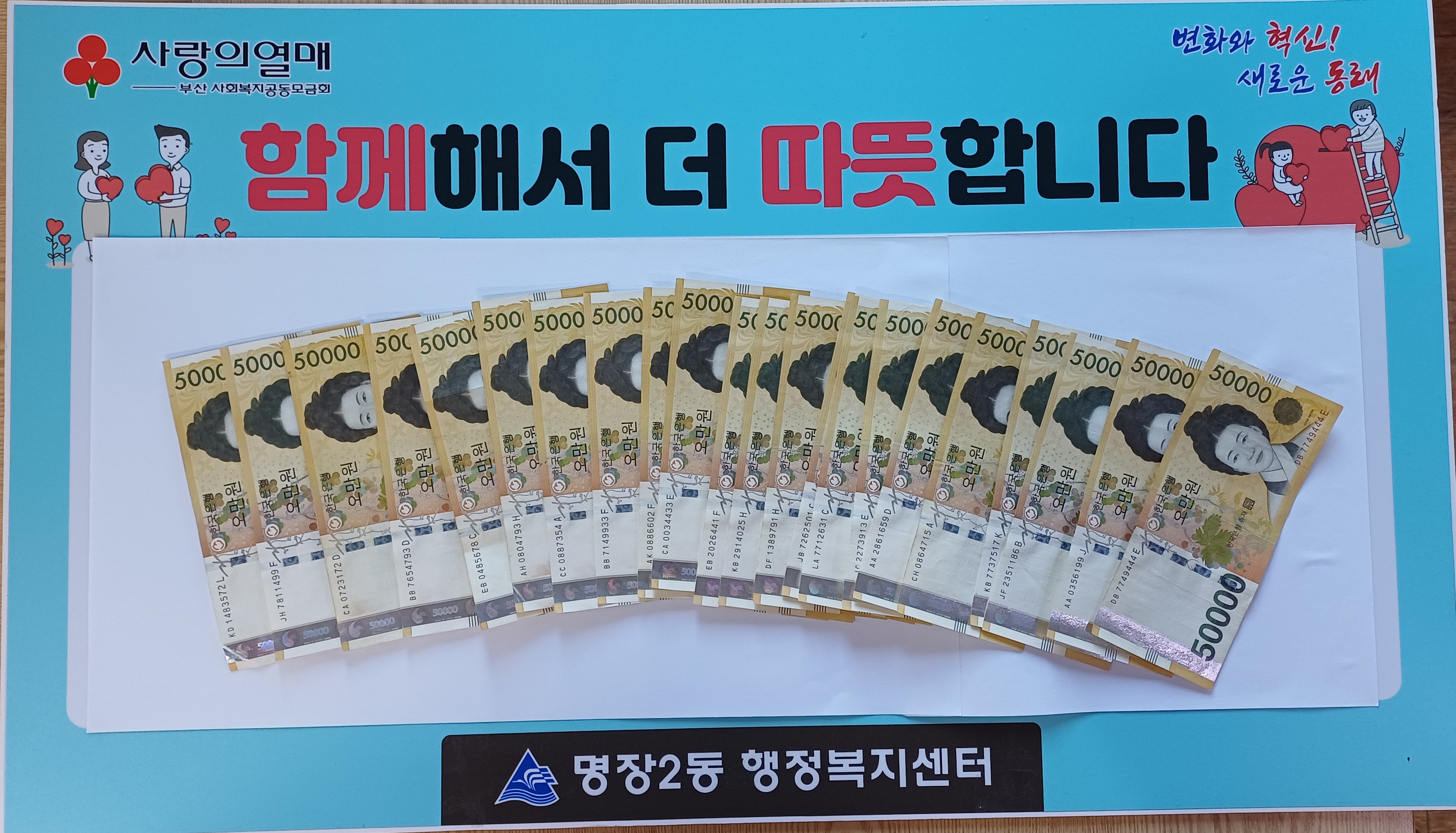 동래구 명장2동, 주민의 손길로 전한 이웃사랑