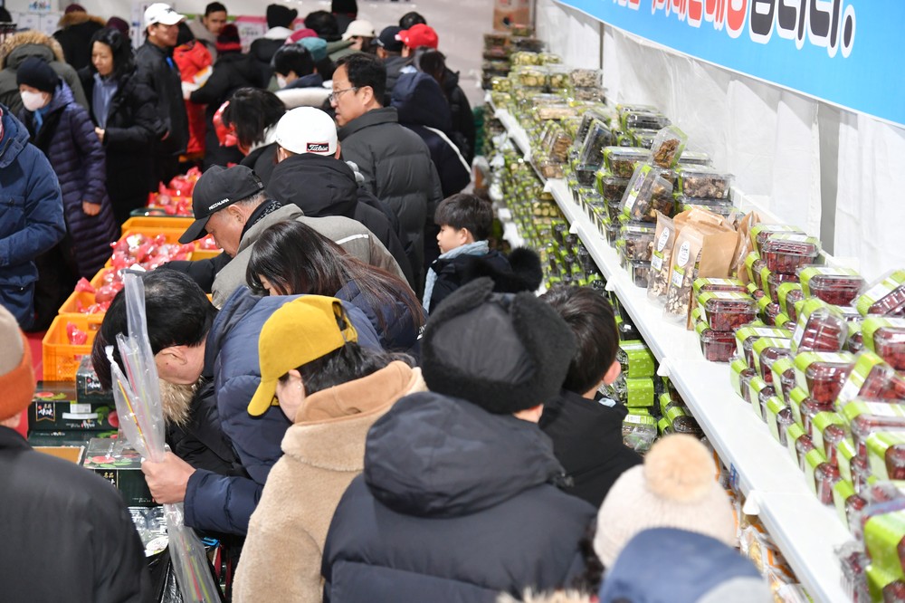청정 화천 농특산물 제품, 산천어축제에서 인기폭발